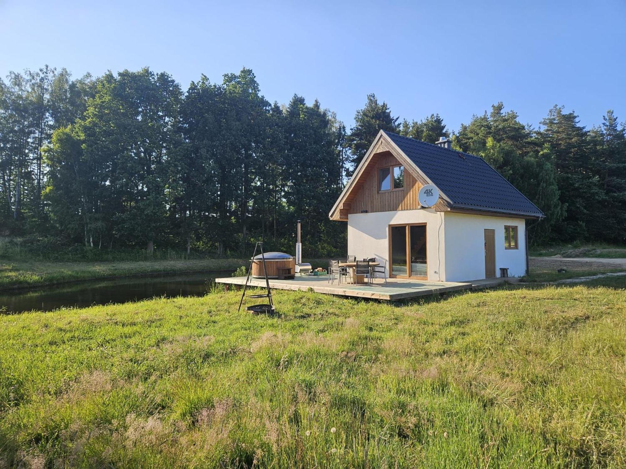 Domek Dotyk Rosy Na Kaszubach Pomlewo Exterior photo